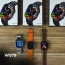 Smartwatch WS 79 Ultra 2 com 3 Pulseiras