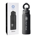 Garrafa Térmica de Aço com Suporte de Telefone Magnético