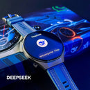 Smartwatch M9, GPS de Alta Precisão, AMOLED, IA Integrada (ChatGPT) e Resistência IP68