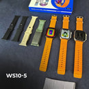 Smartwatch WS10 - 5 Ultra com 5 Pulseiras