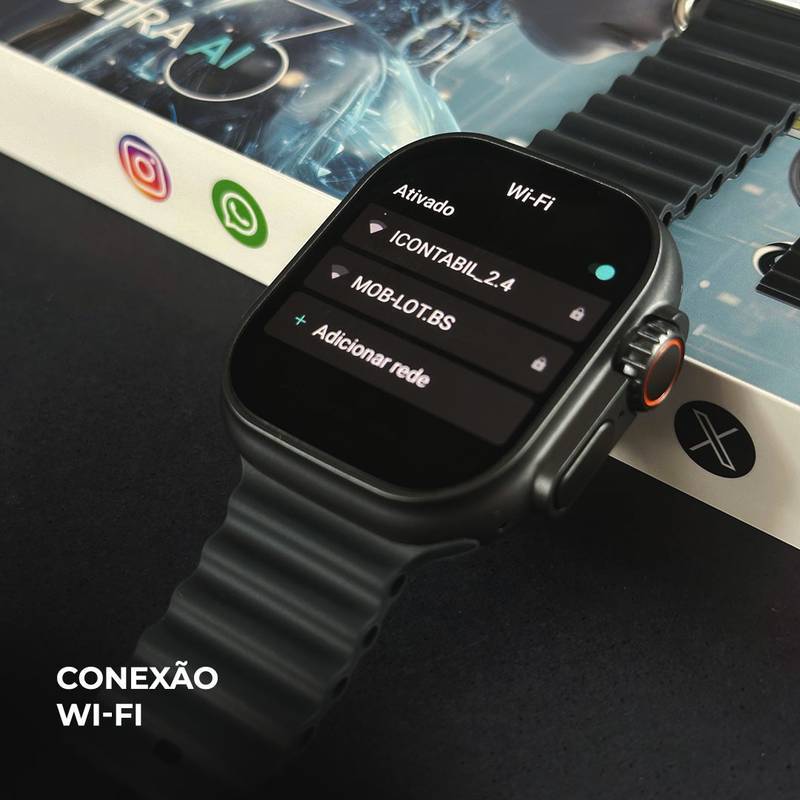 Smartwatch Ultra AI 3 Android 8.1 4G/5G