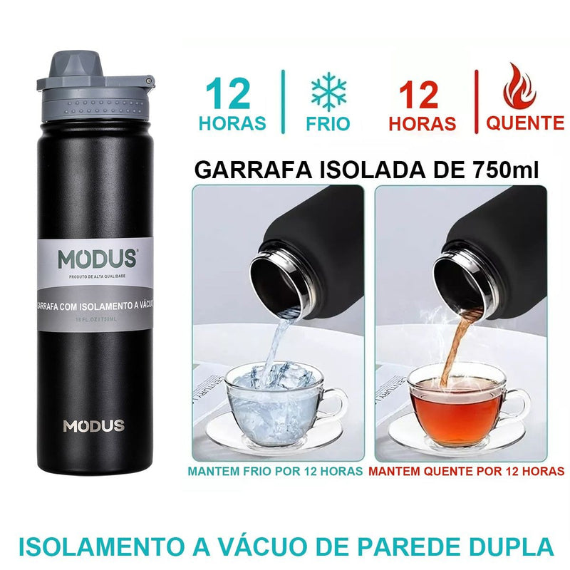 Garrafa Térmica Modus 750ml com Bico – Praticidade e Estilo no Dia a Dia