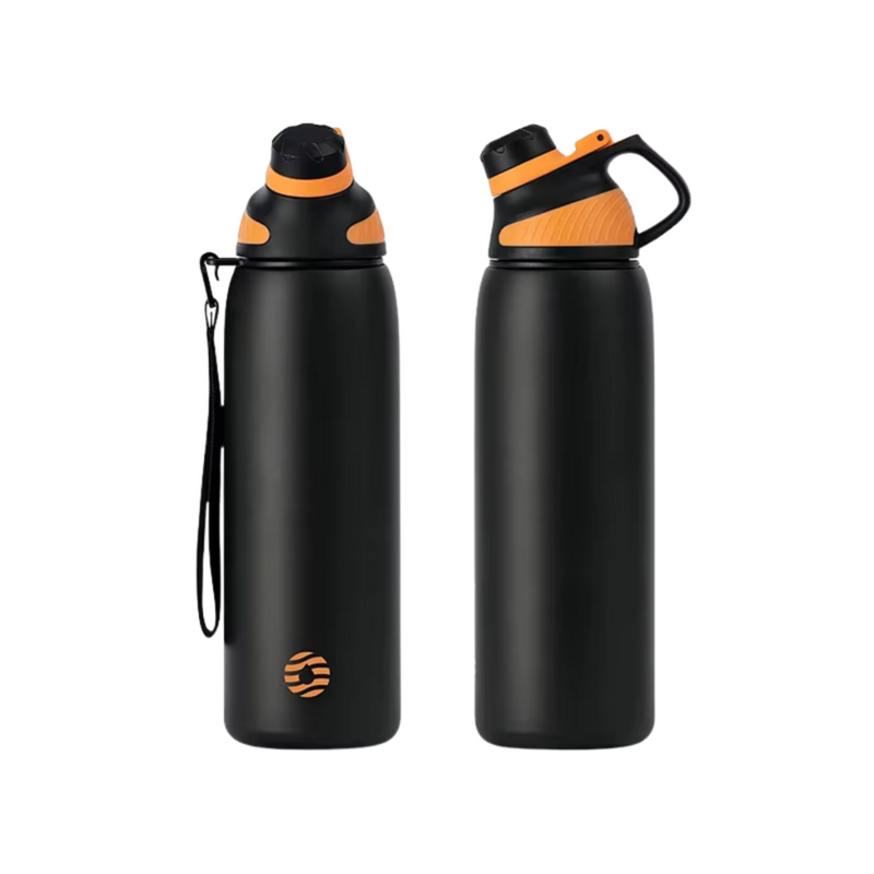 Garrafa Térmica Esportiva 1 Litro com Tampa Magnética – Alta Performance Outdoor