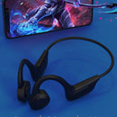 Fone sem fio Bluetooth com cartão TF Leitor MP3