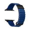 Pulseira de Couro Magnético 42mm/44mm/45mm/49mm