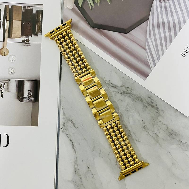 Pulseira Aço de Luxo 38mm/40mm/41mm