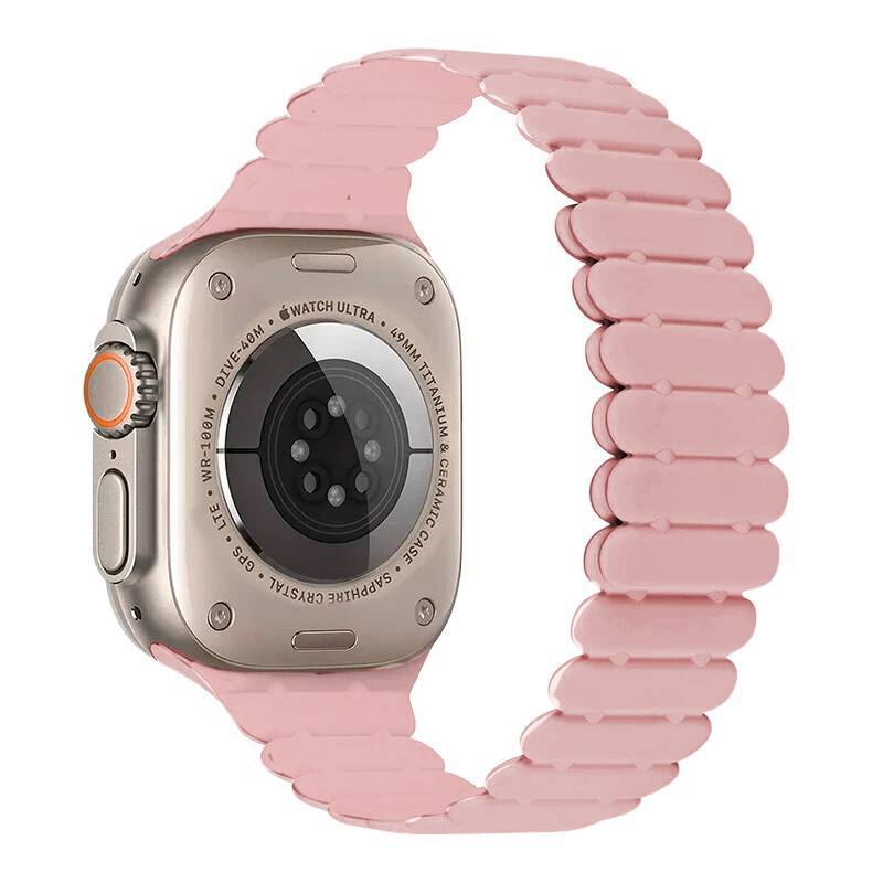 Pulseira Silicone Elo Magnético Ocean 38mm/40mm/41mm