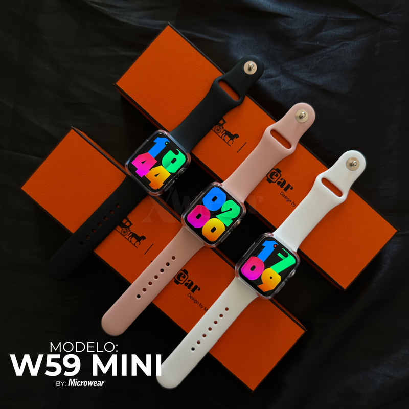 W59 Mini Função Dois Gestos 41mm