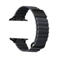 Pulseira de Couro Magnético 42mm/44mm/45mm/49mm
