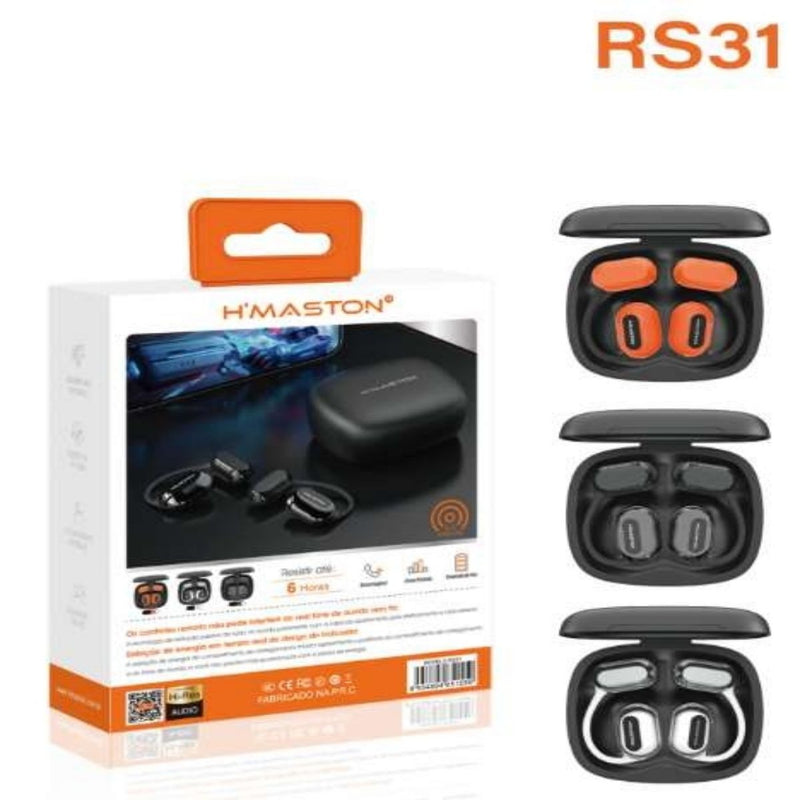 Fone De Ouvido Bluetooth Esportivo Sem Fio Alta Qualidade e Longa Bateria