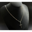 Conjunto Corrente e Pingente em Formato de Cruz