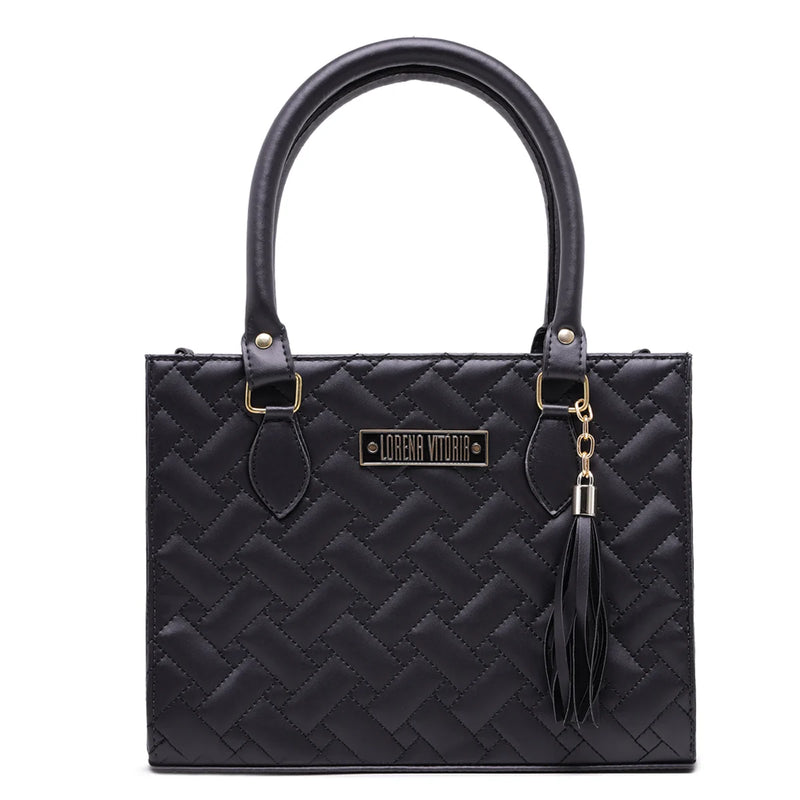 Bolsa Feminina Grande Lorena Alça Destacavel Tranversal e de Ombro