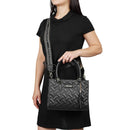 Bolsa Feminina Grande Lorena Alça Destacavel Tranversal e de Ombro