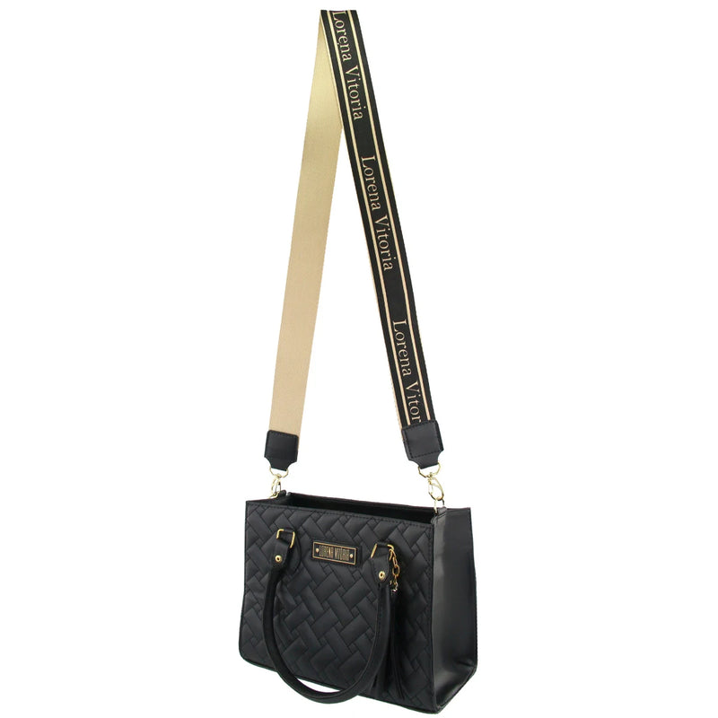 Bolsa Feminina Grande Lorena Alça Destacavel Tranversal e de Ombro