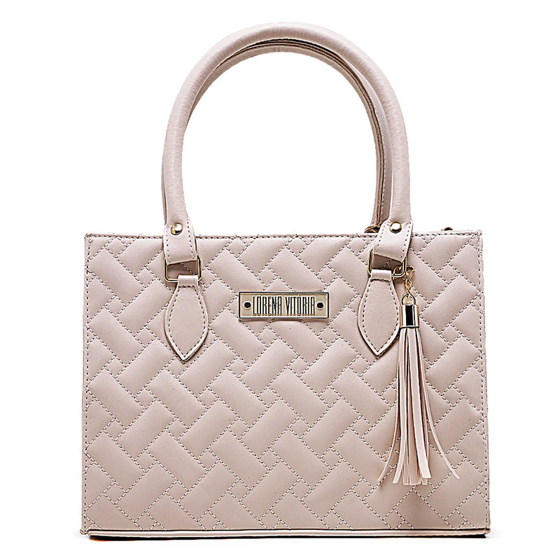 Bolsa Feminina Grande Lorena Alça Destacavel Tranversal e de Ombro