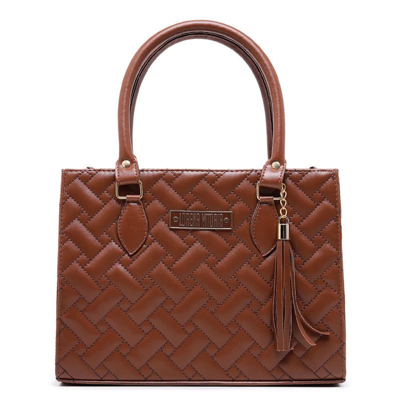 Bolsa Feminina Grande Lorena Alça Destacavel Tranversal e de Ombro