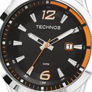 Relógios Masculino Technos a Prova d'água Cronometro Fundo Preto
