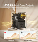 BYINTEK LOVE U4 Smart Mini Projetor de Home Theater 4K 1080P Vídeo Android WIFI