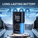 Compressor de Ar Recarregável Portatil com Calibrador e Luz de Emergência