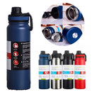 Garrafa Térmica 800ml Quente Frio Com Isolamento Térmico De Grande Capacidade