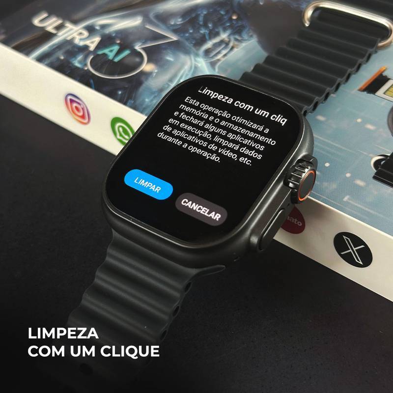 Smartwatch Ultra AI 3 Android 8.1 4G/5G