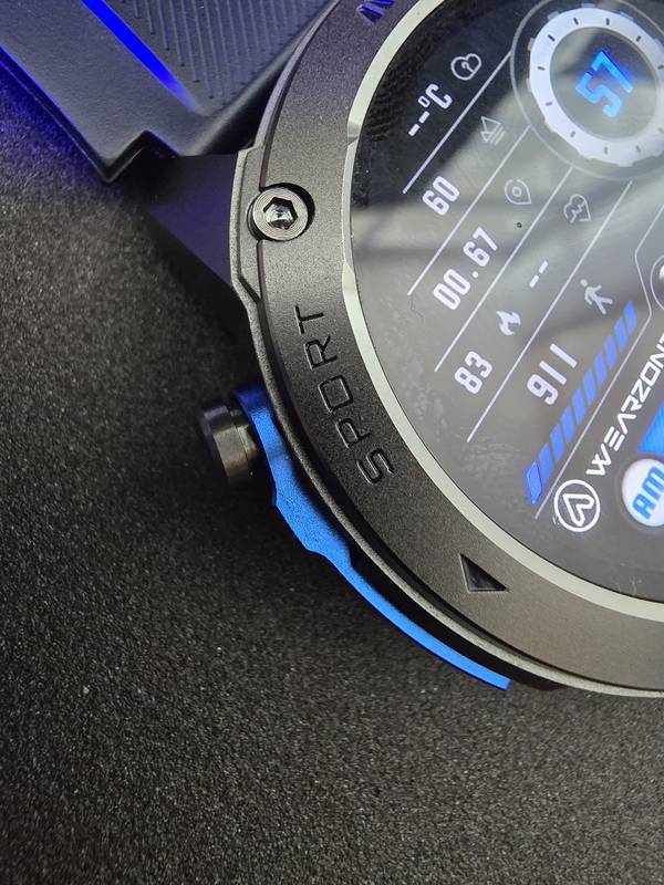 Smartwatch Brave Wearzone – Resistência Militar, GPS Duplo e 170 Modos Esportivos