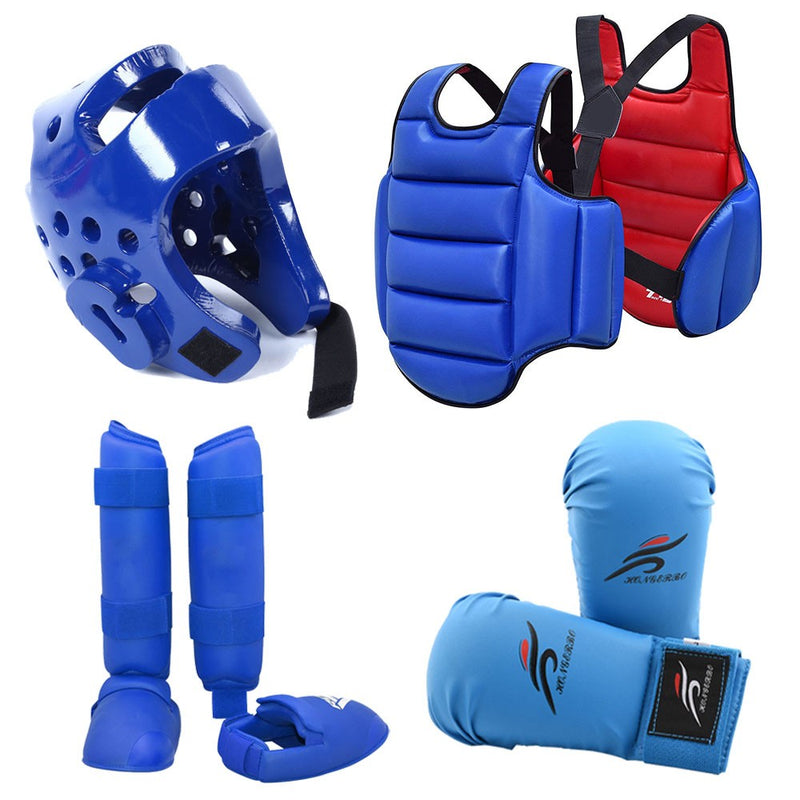 Kit de Equipamentos de Proteção para Karatê Taekwond MMa Boxe