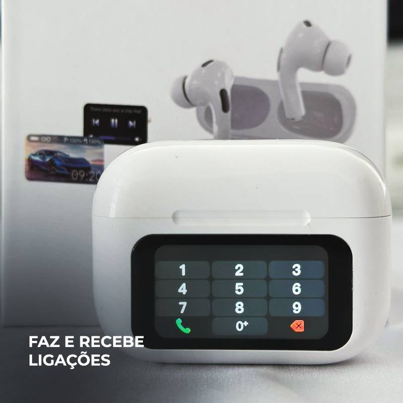 Fone de Ouvido WT-5 Bluetooth Smart Case