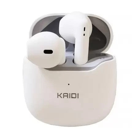 FONE DE OUVIDO BLUETOOTH 5.1 TWS - KAIDI - KD-771 ORIGINAL BRANCO PRETO LILÁS R