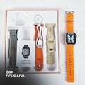 Smartwatch WS26 Ultra 2 Mini 42mm com 4 Pulseiras e Dual Touch