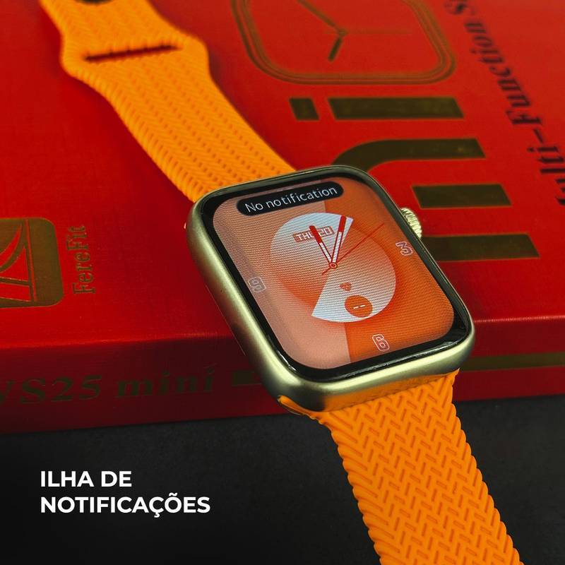Smatwatch WS25 Mini 42mm com 4 Pulseiras