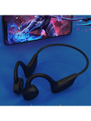 Fone sem fio Bluetooth com cartão TF Leitor MP3