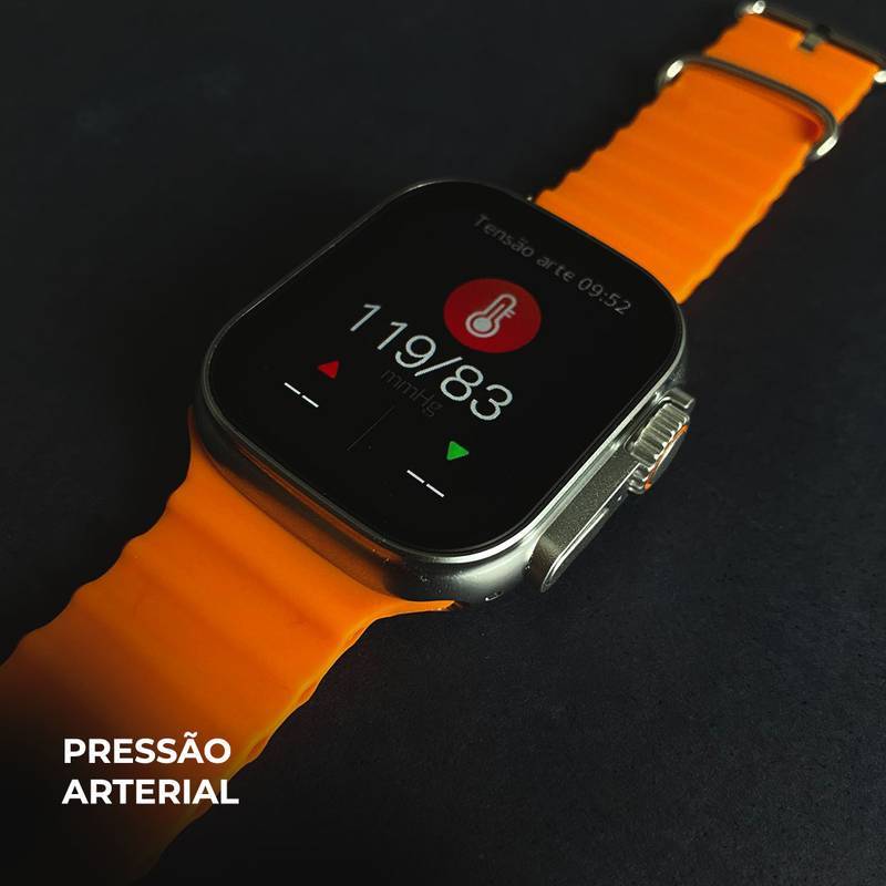 Smartwatch WS10 - 5 Ultra com 5 Pulseiras
