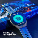 Smartwatch M9, GPS de Alta Precisão, AMOLED, IA Integrada (ChatGPT) e Resistência IP68