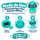 Brinquedo Polvo Dançante com Luzes LED e Sensor de Obstáculo