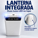 Power Bank 20.000mAh com Cabos Integrados USB-C, Lightning e Micro-USB PRETO