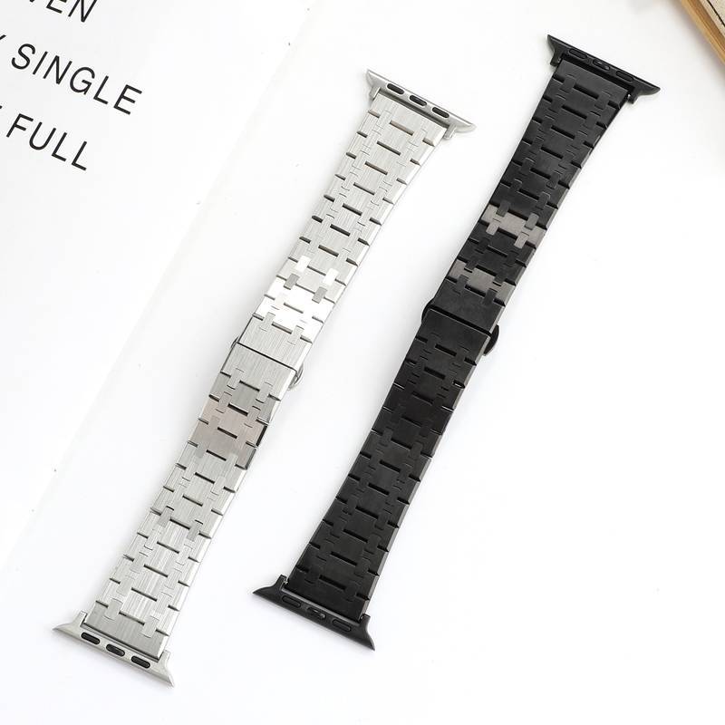 Pulseira de Aço 2 Elos 42mm/44mm/45mm/49mm