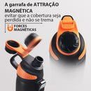 Garrafa Térmica Esportiva 1 Litro com Tampa Magnética – Alta Performance Outdoor