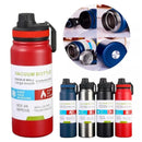 Garrafa Térmica 800ml Quente Frio Com Isolamento Térmico De Grande Capacidade