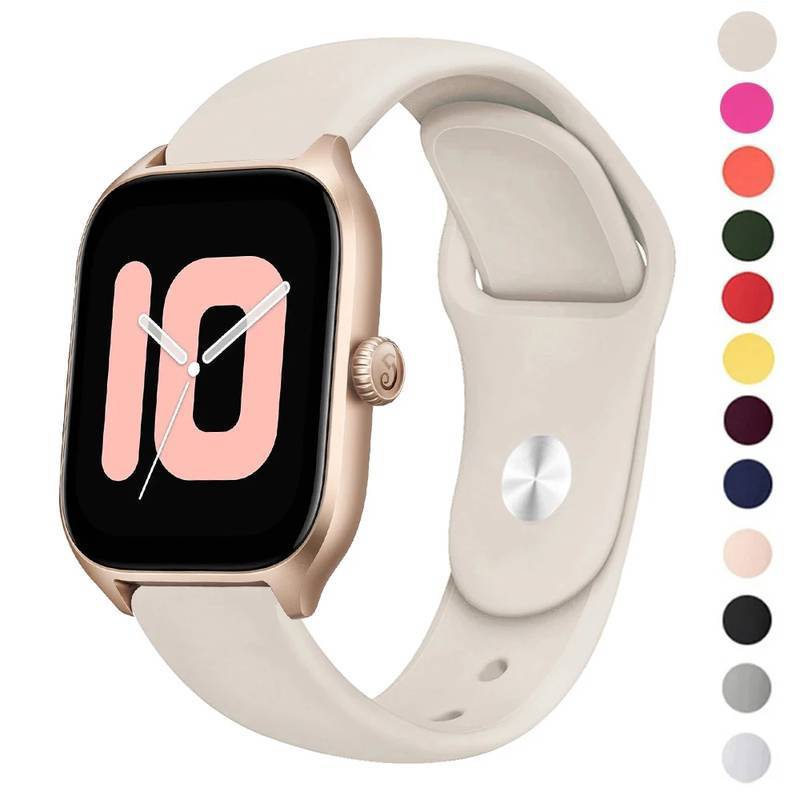 Pulseira Silicone de pino 18mm