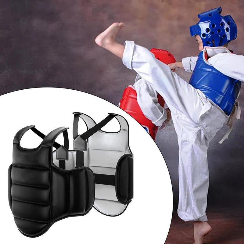 Colete Protetor de Torax para Artes Marciais Karatê MMA Taekwondo