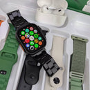 Smartwatch WS 80 Ultra 2 +Fone bluetooth com 7 Pulseiras