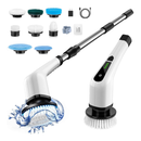 Esfregão Giratório Elétrico Tomate MQJ543 – Recarregável com Múltiplas Escovas