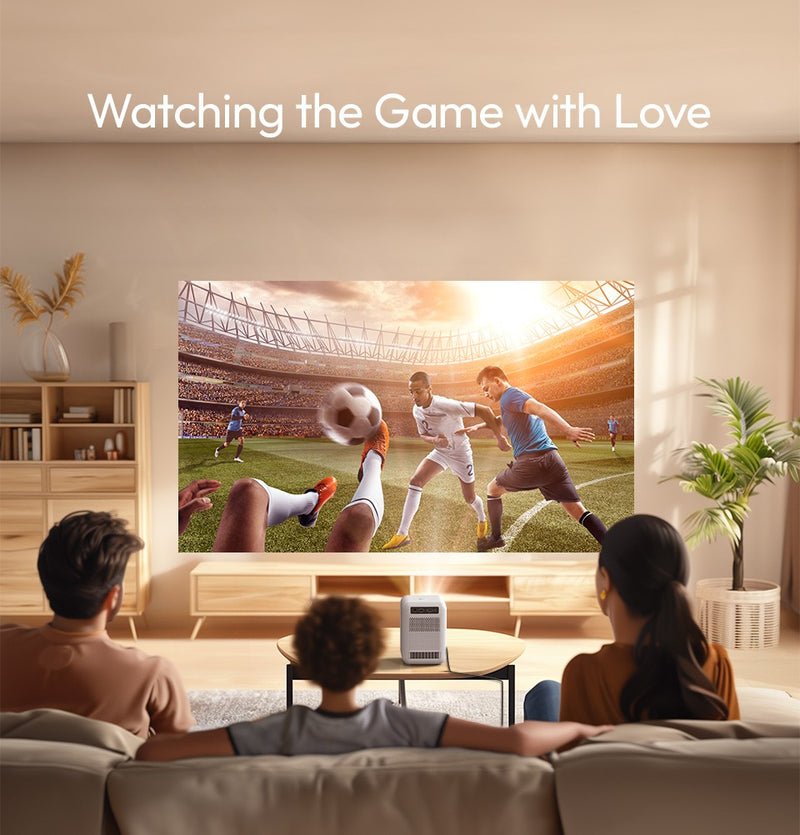 BYINTEK LOVE U4 Smart Mini Projetor de Home Theater 4K 1080P Vídeo Android WIFI