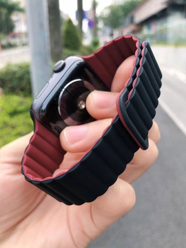 Pulseira Elo Magnético Com Fecho De Laço 38mm/40mm/41mm