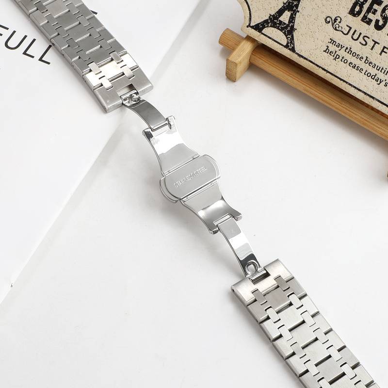 Pulseira de Aço 2 Elos 42mm/44mm/45mm/49mm