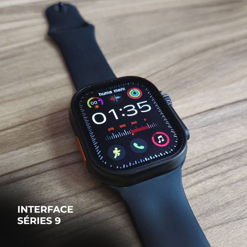 Smartwatch N10 Ultra com 4 Pulseiras