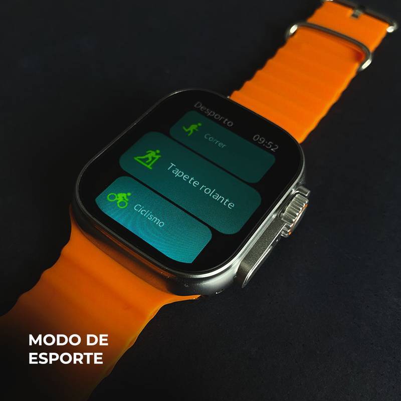 Smartwatch WS10 - 5 Ultra com 5 Pulseiras