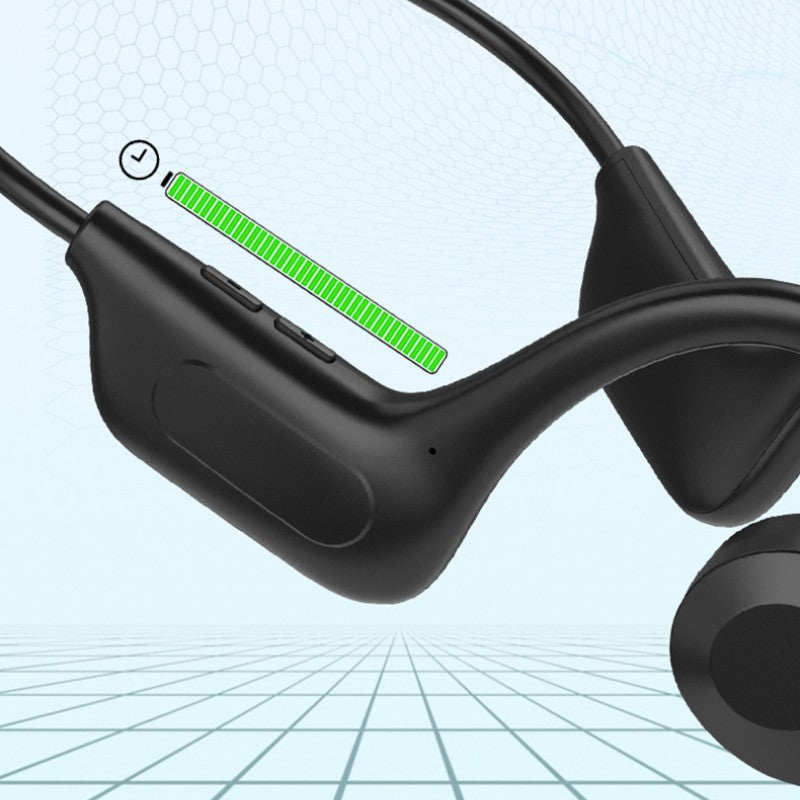 Fone sem fio Bluetooth com cartão TF Leitor MP3