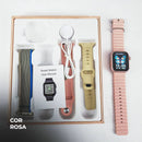 Smartwatch WS26 Ultra 2 Mini 42mm com 4 Pulseiras e Dual Touch